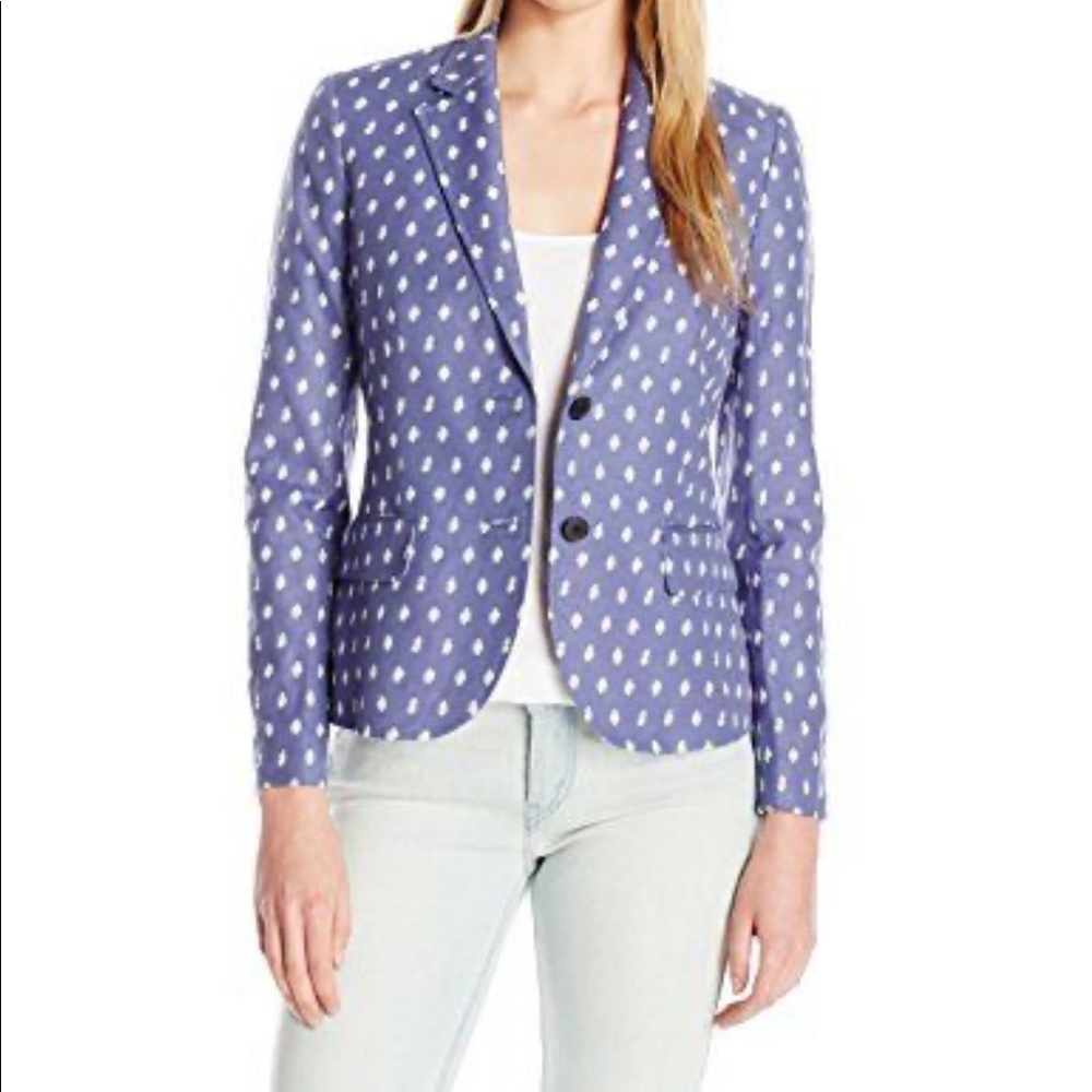 NWT Anne Klein Women's Clipped Jacquard Jacket